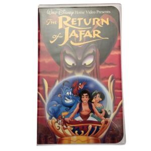 The Return of Jafar VHS Disney Aladdin Sequel